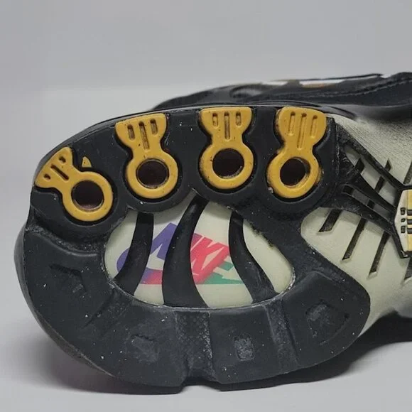 Nike Air Max Plus GS Tuned Air Black Multicolor Women’s 7 (5.5Y Youth) - Picture 10 of 11